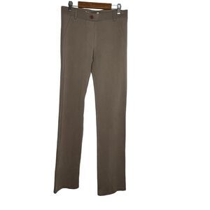 Betabrand Pull-On Straight Leg Pants Light Brown‎ Size Small